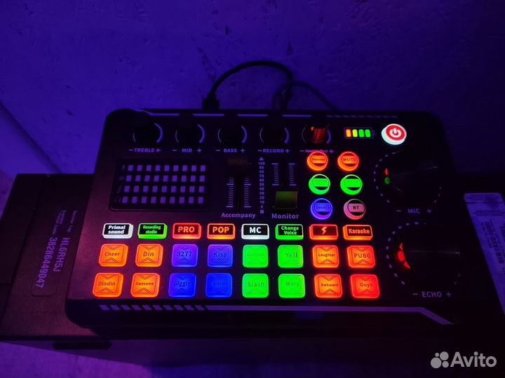 Звуковая карта для стримов/караоке