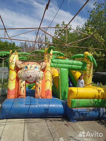 Надувной батут бу