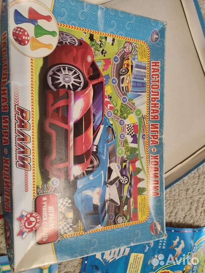 Настольные игры 4 шт