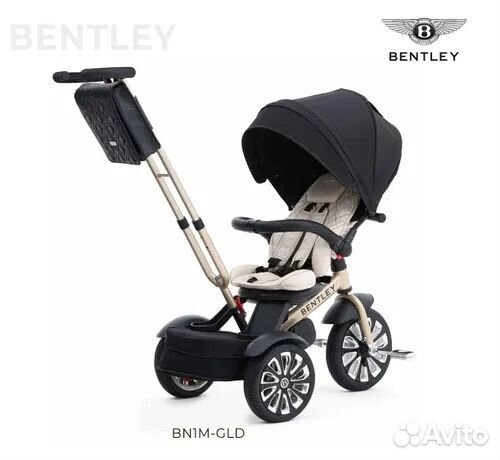 Велосипед трехколесный Bentley BN1M-GLD