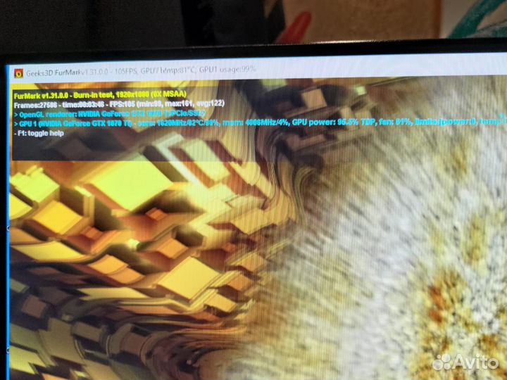 Видеокарта gtx 1070 ti 8gb Palit Dual