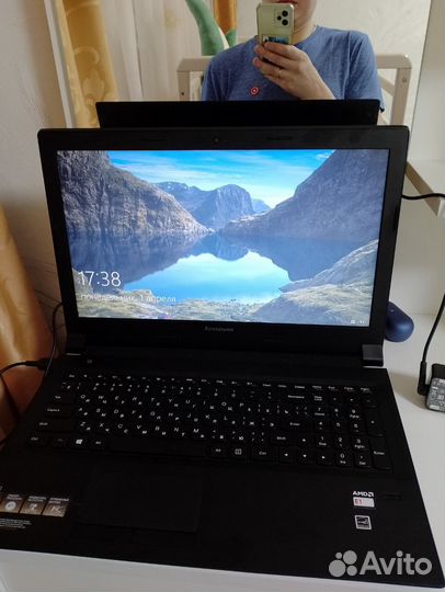 Ноутбук компьютер lenovo B50-45