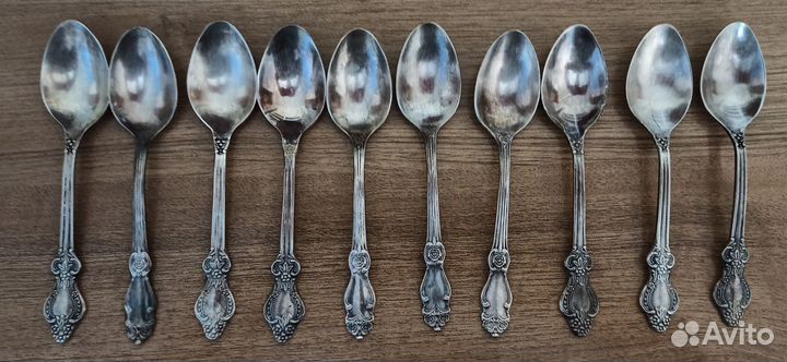 Мельхиоровые ложки и ножи СССР