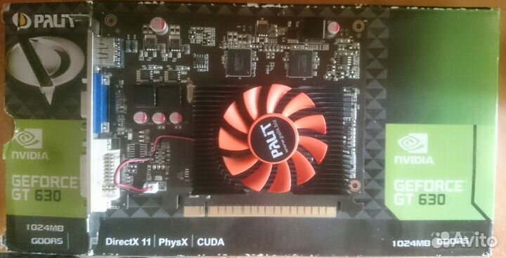 Продам видеокарту Geforce GT 630