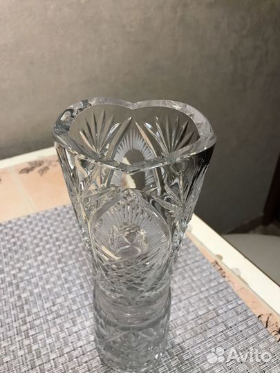 Ваза хрустальная большая СССР