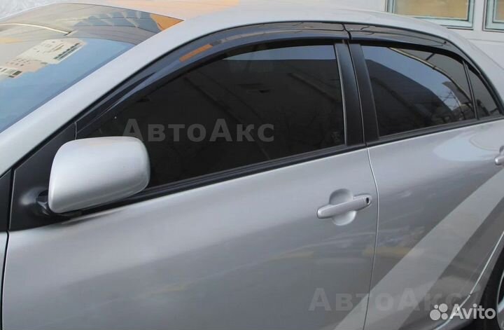 Дефлекторы окон Toyota Corolla 2006-2013 (Королла)