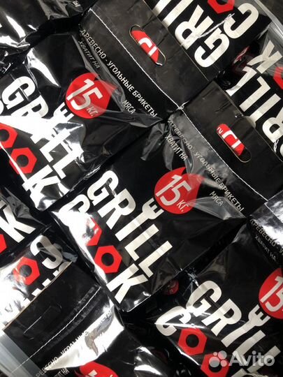 Древесный уголь в брикетах