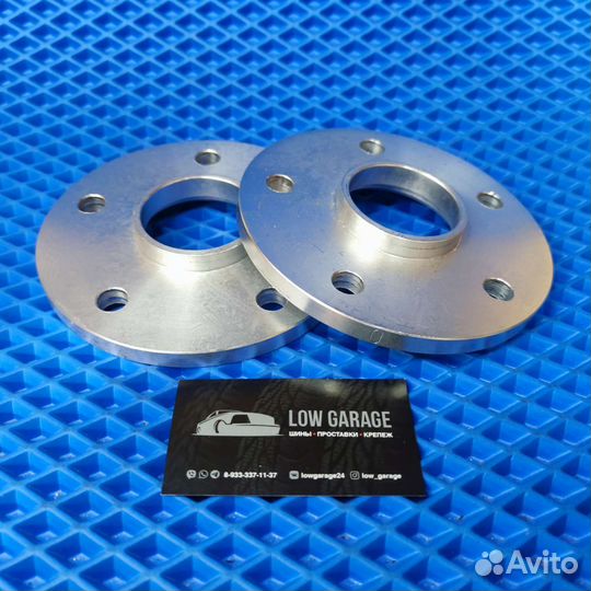 Проставки 2шт 5х100 54.1 10мм сквозные