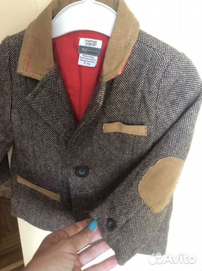 Пиджак (шерсть) Mamas & Papas 12-18 мес