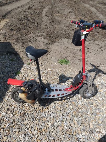 Бензиновый самокат