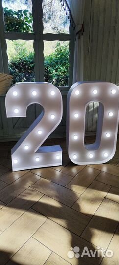 Светящийся цифры