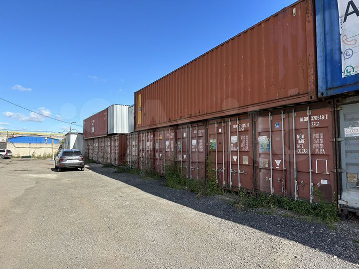 Морской контейнер 20 футов под склад, 14 м²