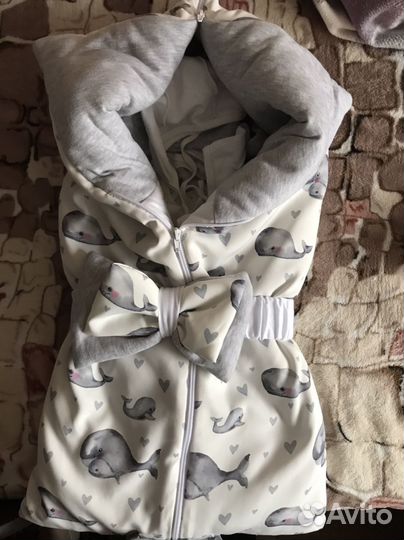 Конверт на выписку весна осень