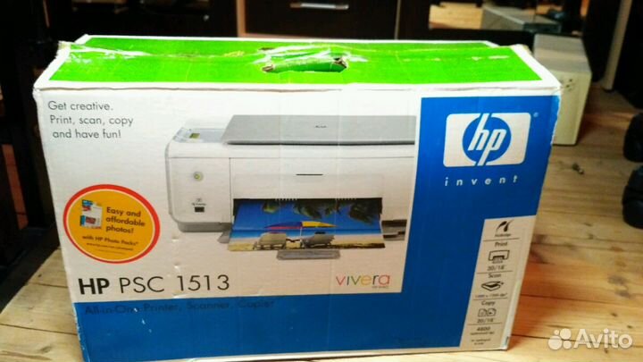 Мфу HP PSC 1513 на запчасти без бп
