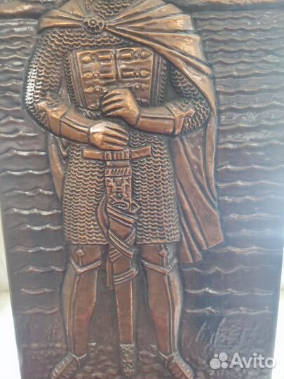 Чеканка Александр Невский