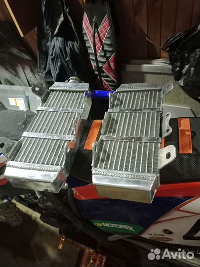 Радиаторы на Yamaha YZ 250