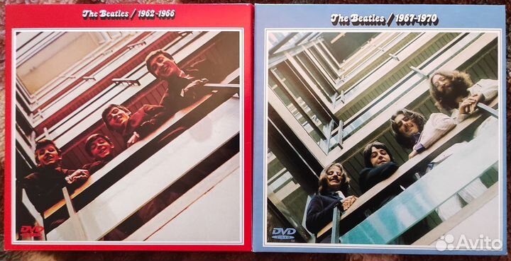 CD The Beatles 1962-1966 (Red). 1967-1970 (Blue)