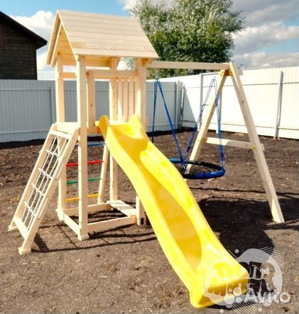 Детский комплекс с горкой