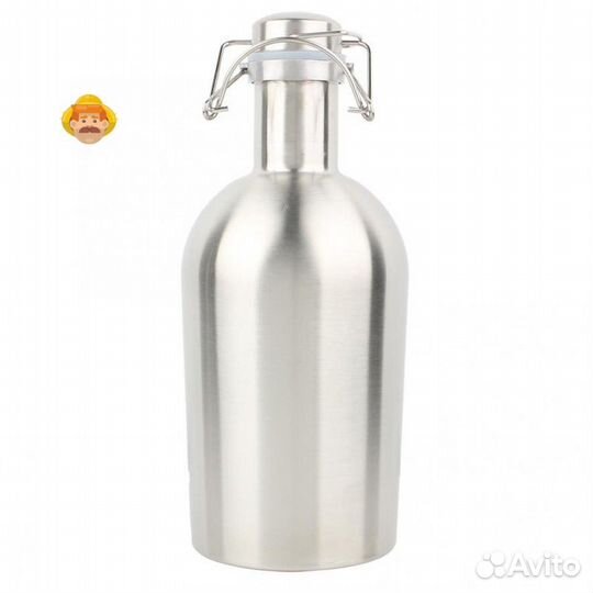 Бутыль-нерж 2 л гроулер