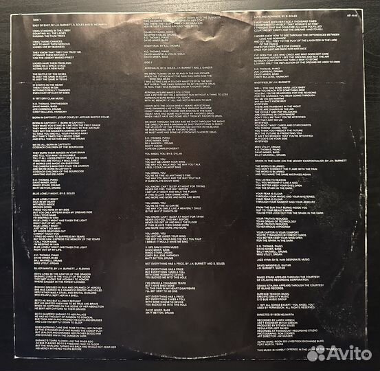 The Alpha Band – Spark In The Dark (сша 1977г.)