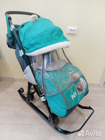 Санки коляска ника детям 7 2