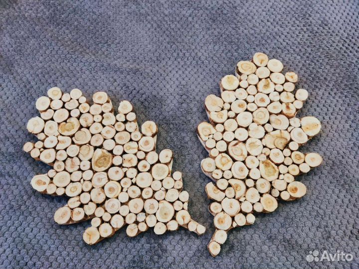 Панно дубовый лист