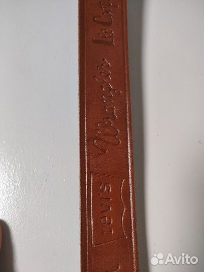 Мужской кожаный ремень