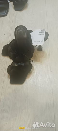 Шлепки женские на каблуке