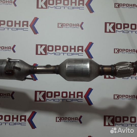 Глушитель средняя часть с катализатором lifan Sol