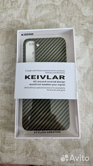 Чехол на Самсунг s 23 + кевларовый