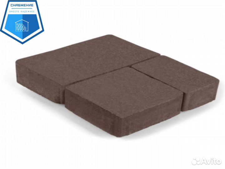 Брусчатка «Новый город» шоколадная