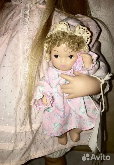 Кукла Georgina с куколкой от Rita Hidde Фарфор