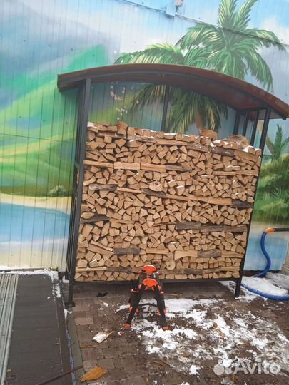 Дровница уличная, поленница