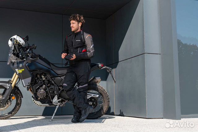 Мотоштаны shima rush MEN black