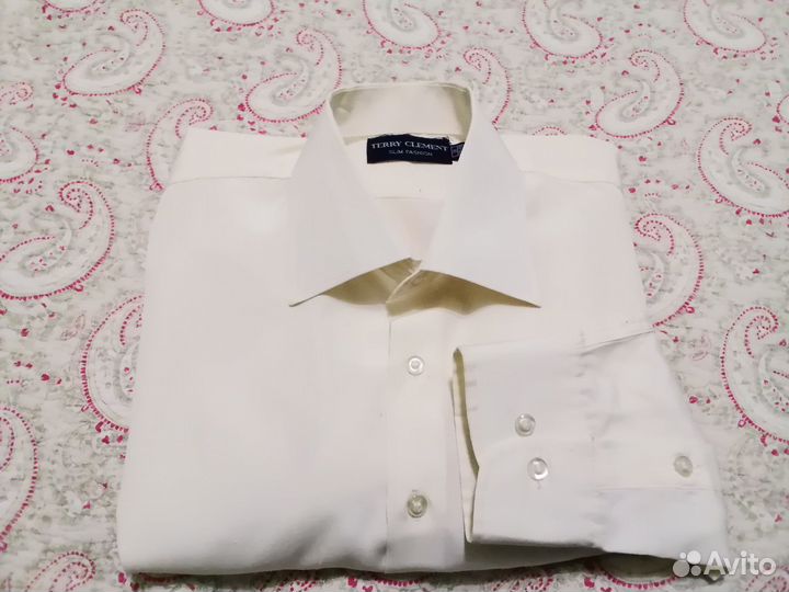 Рубашка белая школьная