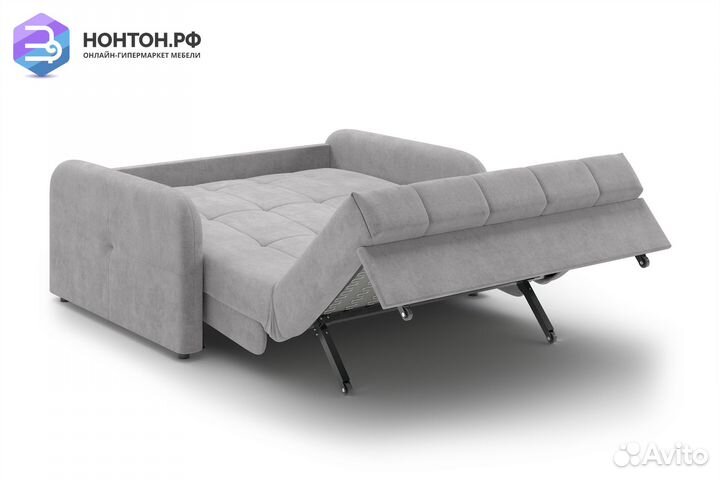 Диван аккордеон Некст светло-серый