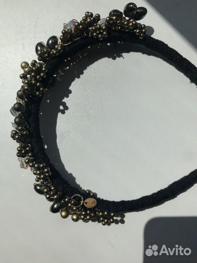 Ободок с камнями, ободок zara