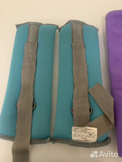 Утяжелители и скакалка для гимнастики