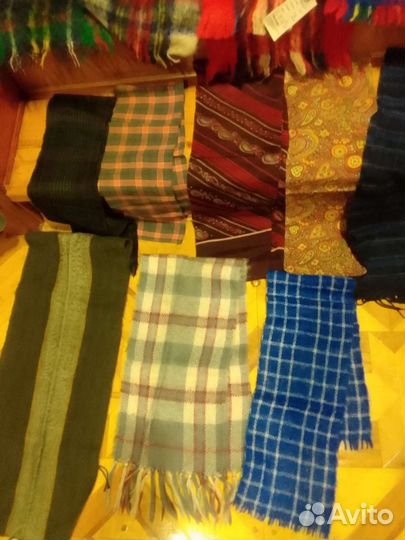 Шарф мужской, мохер,шелк, кашемир