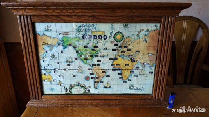 Мировые часы Howard&Miller