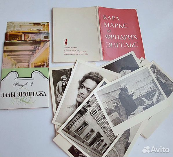 Наборы открыток СССР, коллекционные, 1966-1991 гг