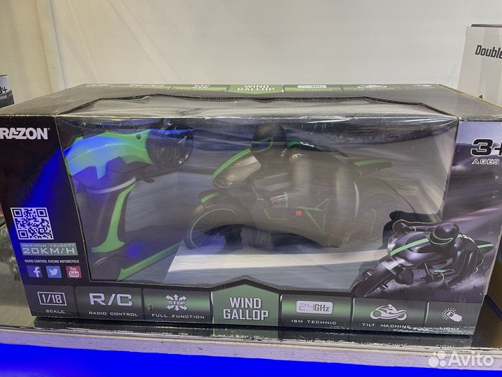Радиоуправляемый мотоцикл
