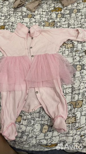 Вещи пакетом для девочки 0-74