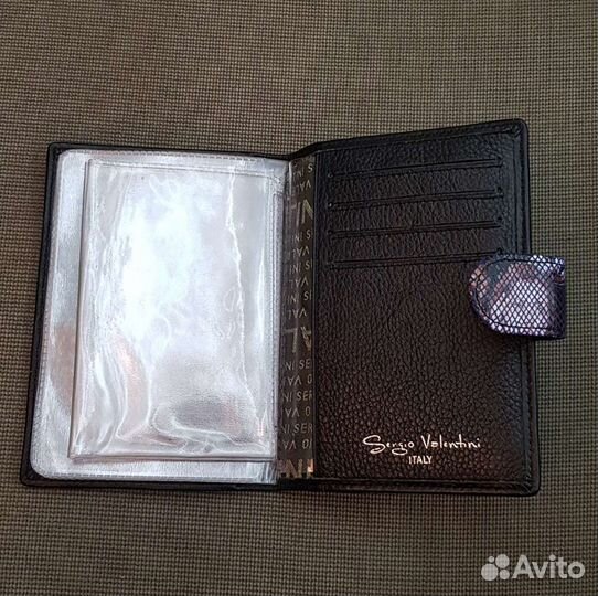 Обложка под документы Sergio Valentini новая