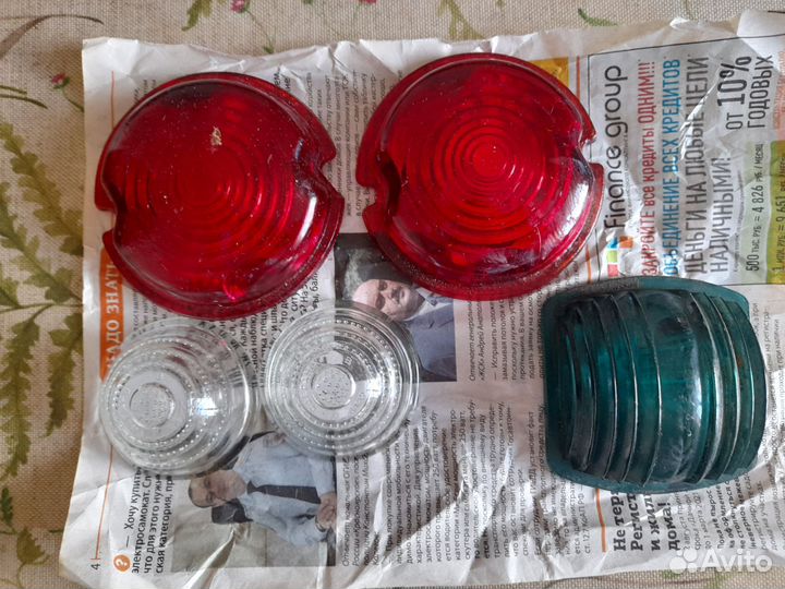 Плафоны машинные СССР