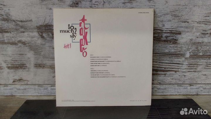 Виниловая пластинка Take 6 – So Much 2 Say