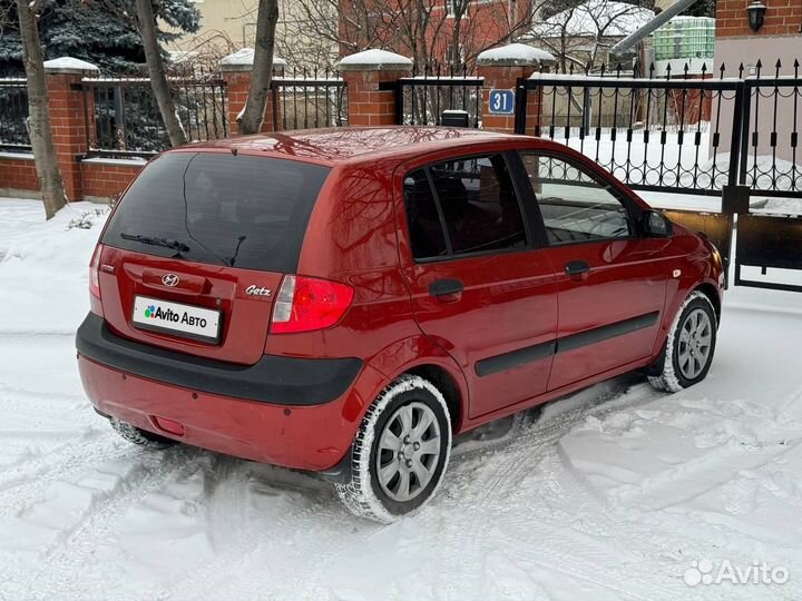 Hyundai Getz 1.4 МТ, 2007, 142 000 км