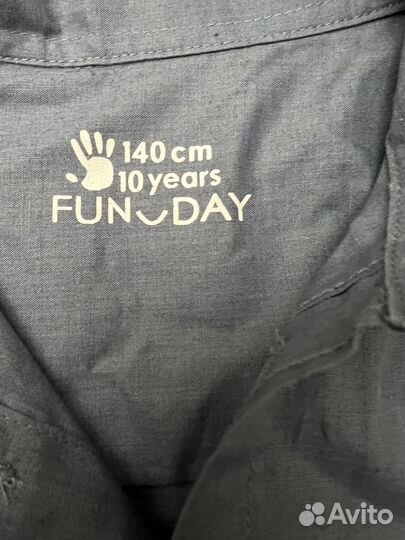 Рубашка для мальчика 134