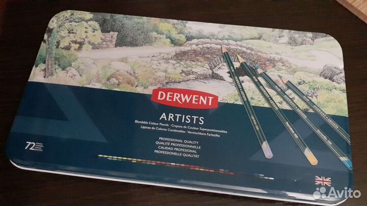 Набор карандашей Derwent Artists 72 шт