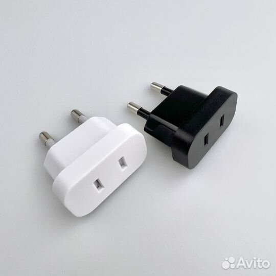 Переходник с американской/китайской на евро-вилку